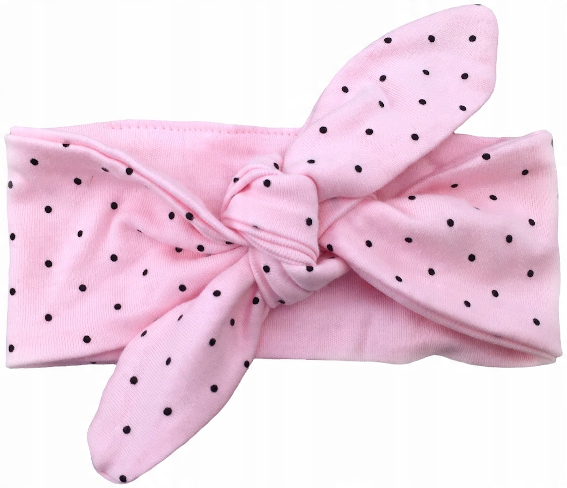 

Opaska pin up 0-12 m różowa w kropeczki 56-86 cm