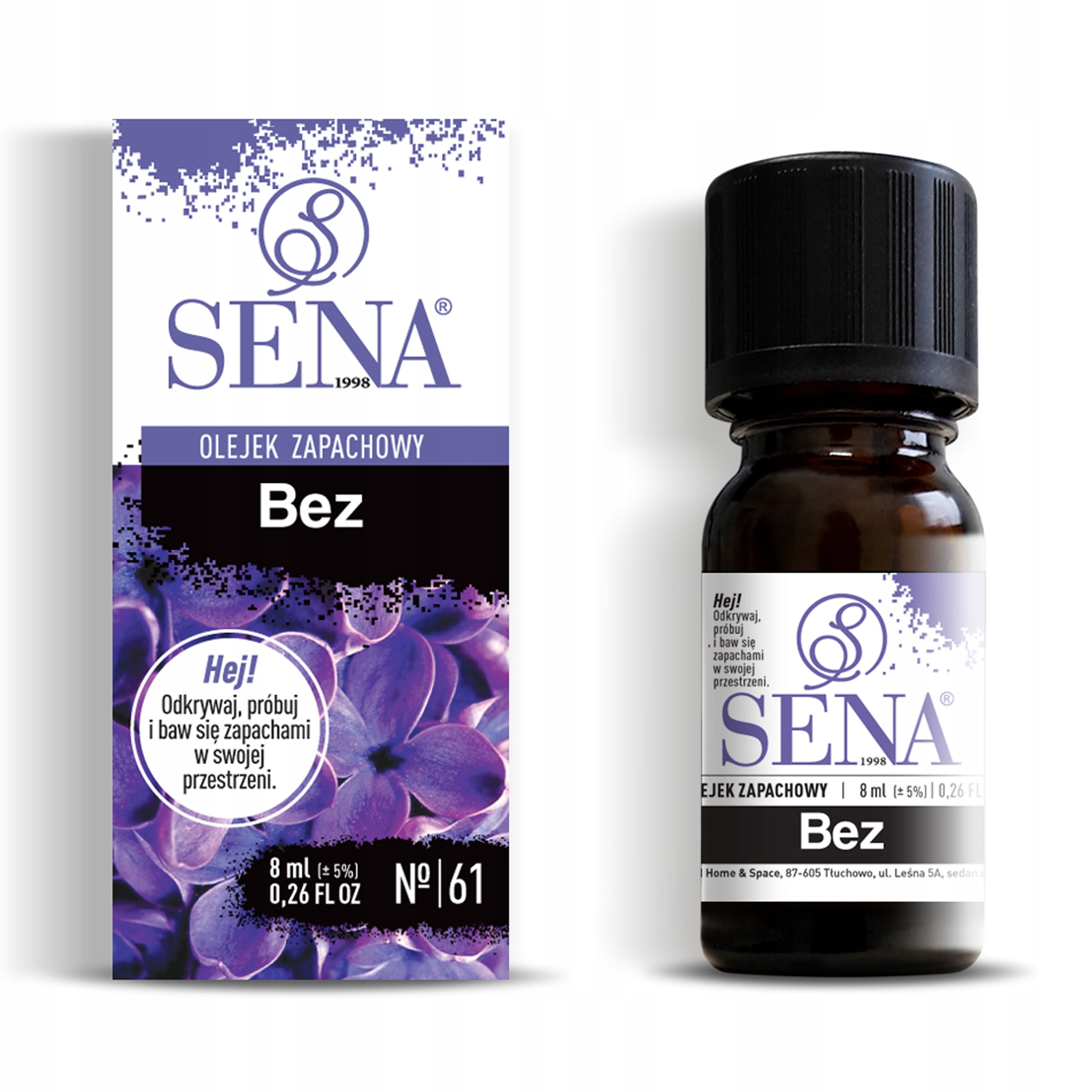 

Olejek zapachowy Sena 61 Bez 8ml