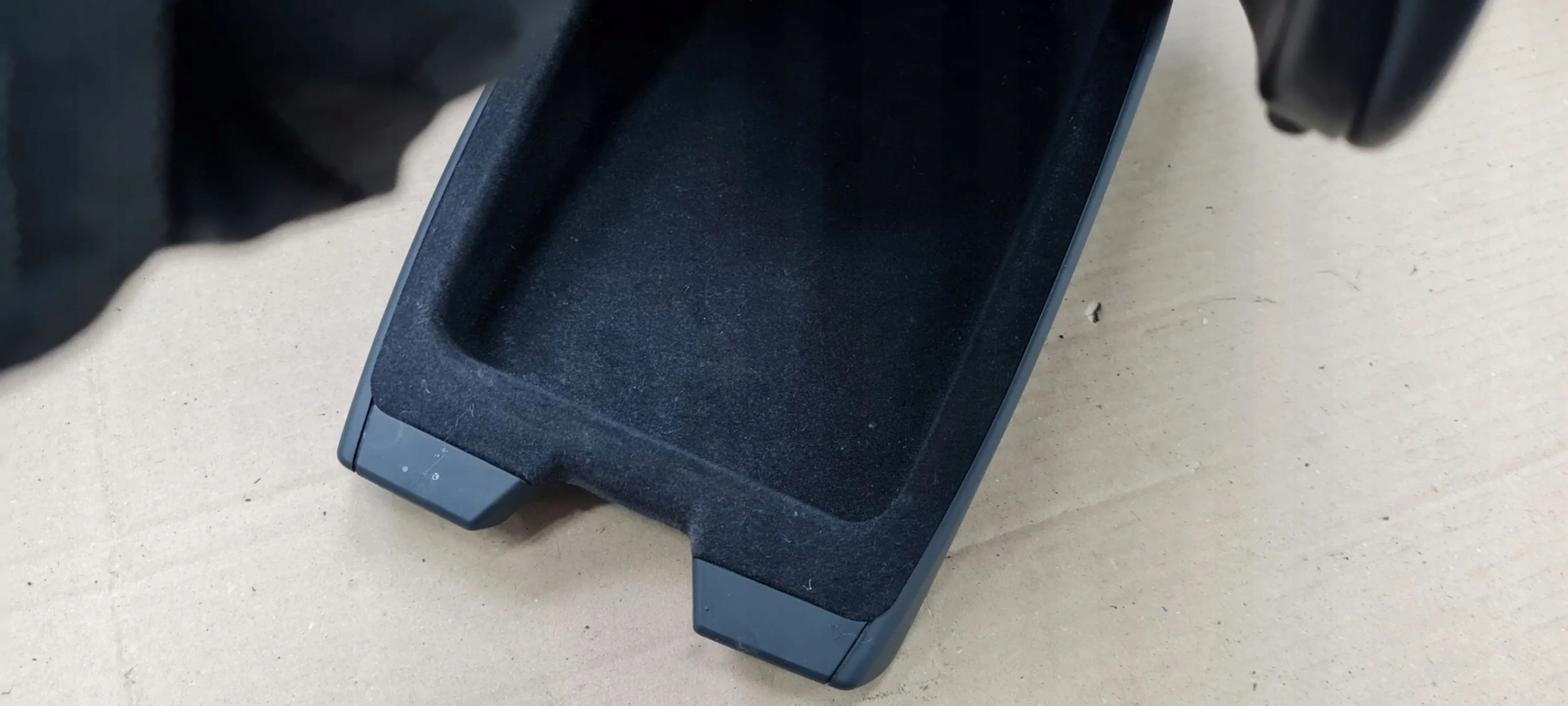 A6 C7 4G armrest leather SKORZANY SLINE black A7 4G