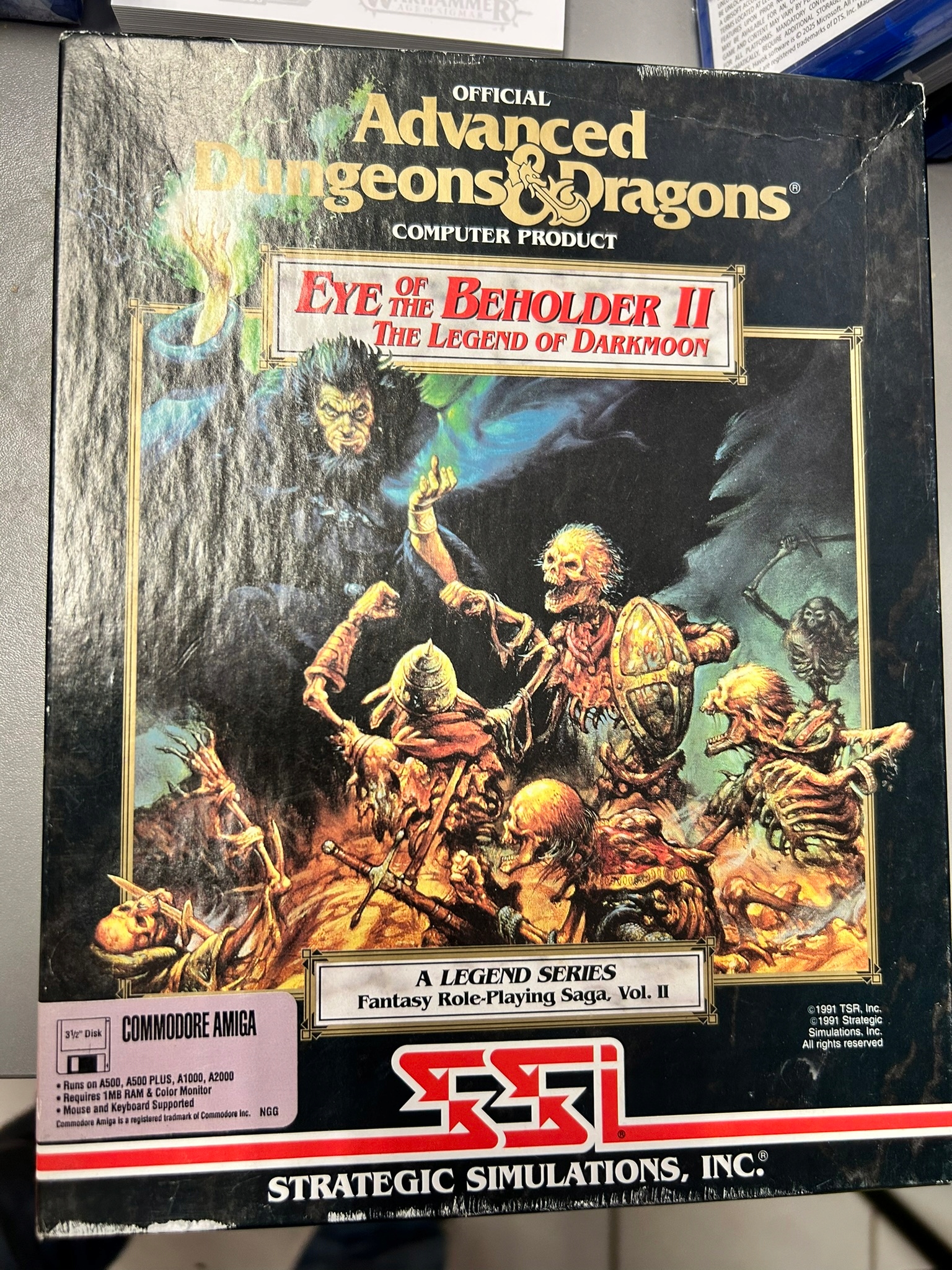 EYE OF THE BEHOLDER II / AMIGA / GRA BOX