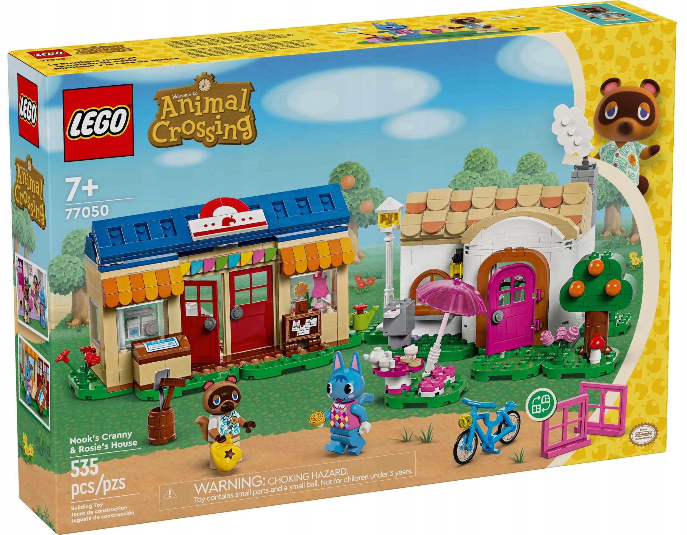 77050 Lego Animal Crossing Nook's Cranny a Rosiin domeček