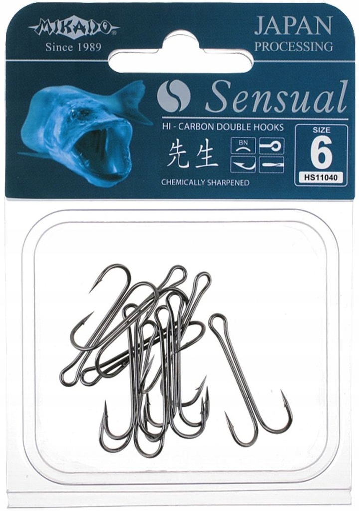 Kotwica Mikado Sensual Podwójna nr 2 8szt