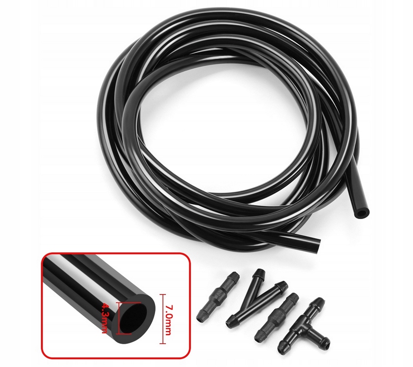 UNIWERSALNY ZESTAW NAPRAWCZY SPRYSKIWACZY WĘŻYK + ZŁĄCZKI 5el EAN (GTIN) 0046214510508