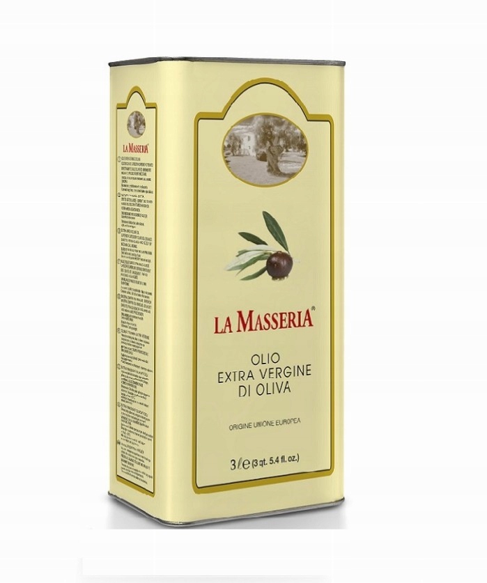 Levně Olivový olej 100% italský extra panenský La Masseria 5000 ml