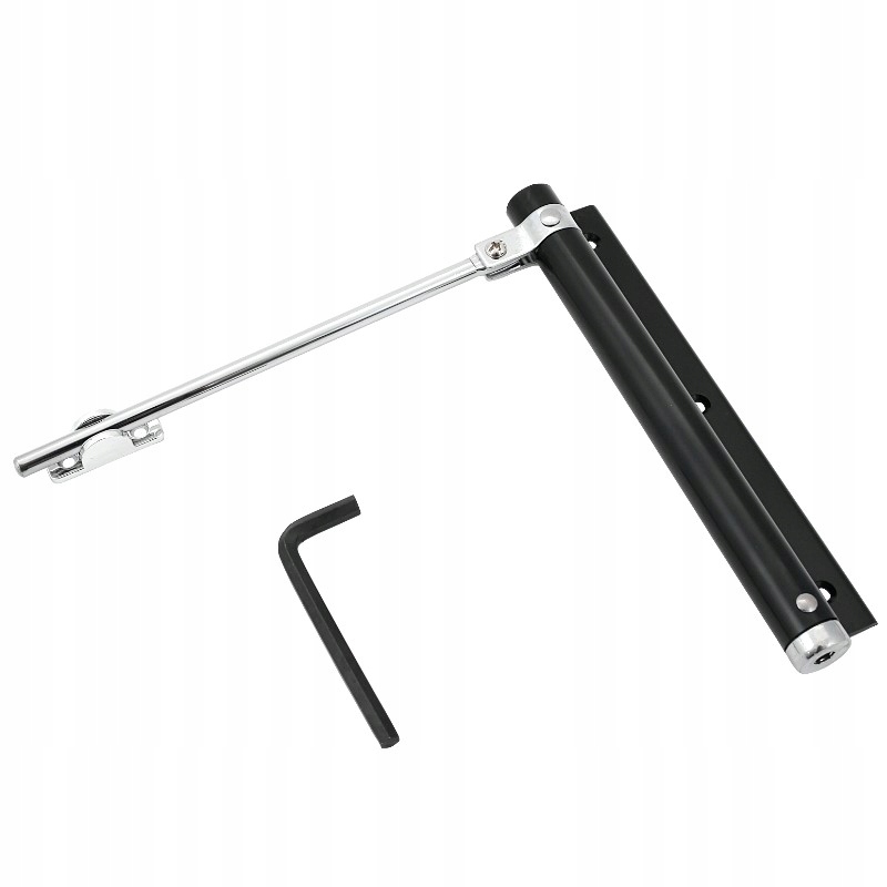 Samozamykacz DOMYKACZ Do drzwi Skrzydeł Czarny