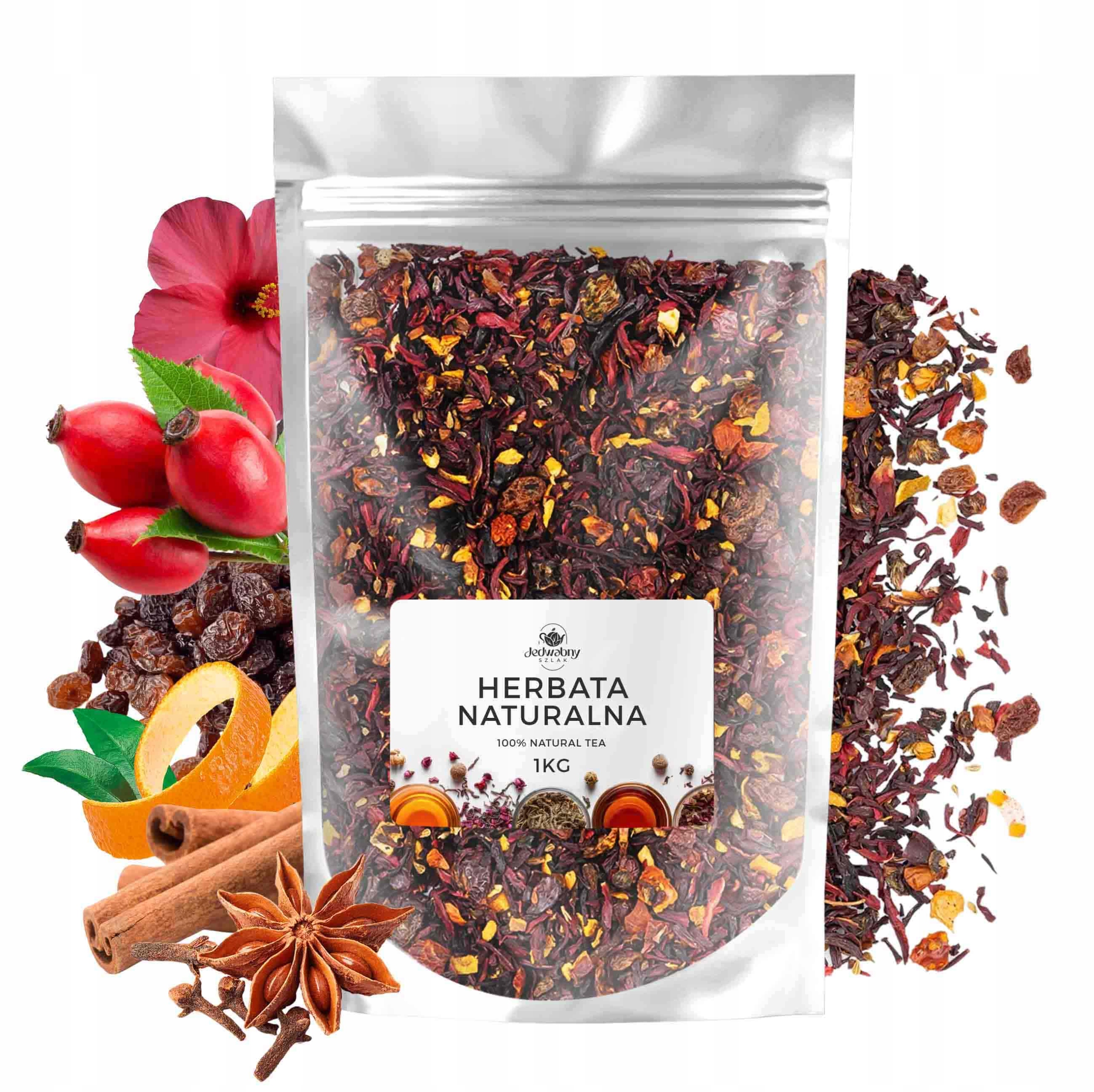 Levně Čaj Kořeněná skořice ibišek hřebíček pomeranč 1 kg