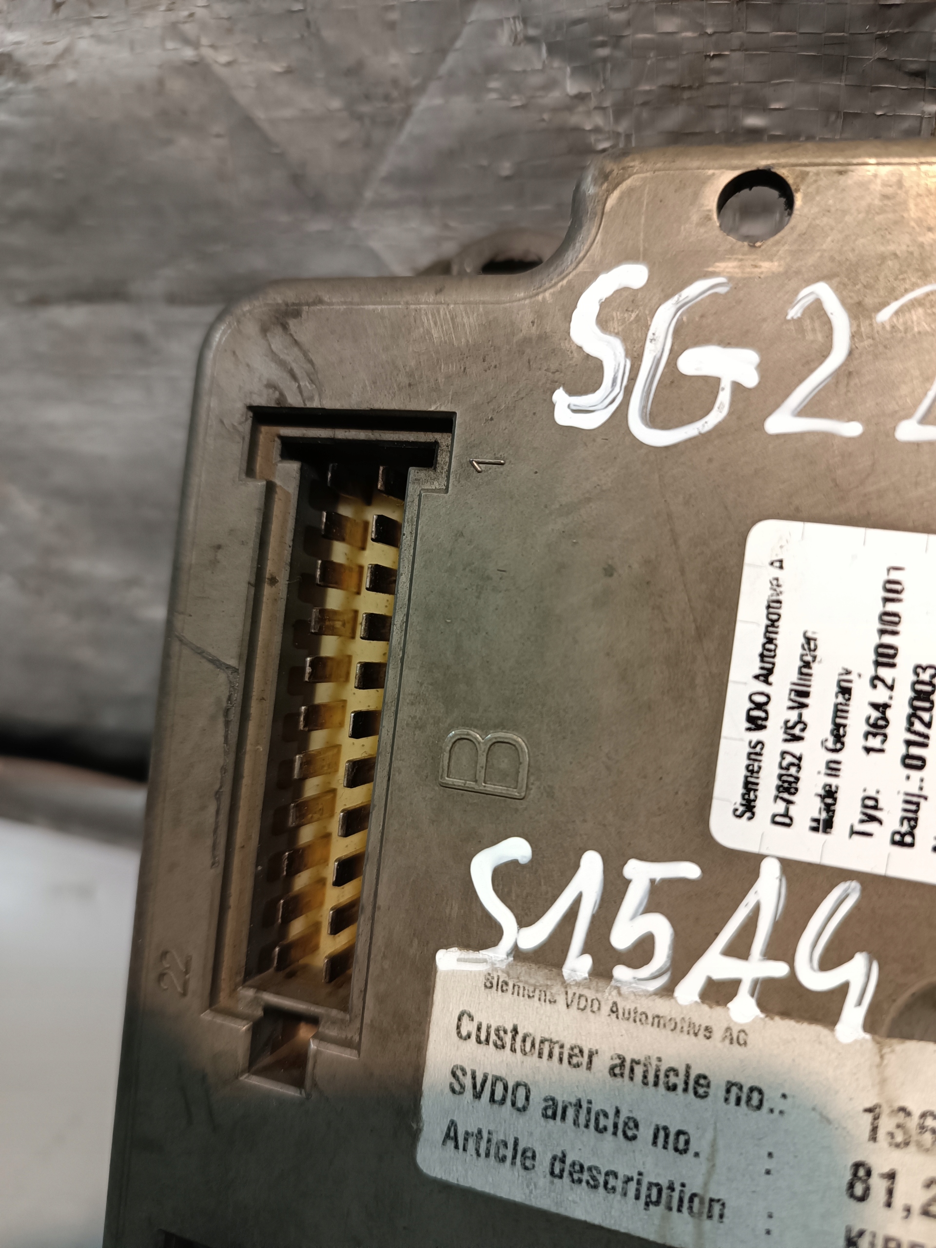MAN AUTOBUS control unit MUX2-M 1364.21010101 031761