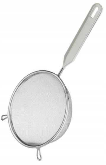 

Sitko Kuchenne Nierdzewne PRZESIEWACZ10CM J. Szary