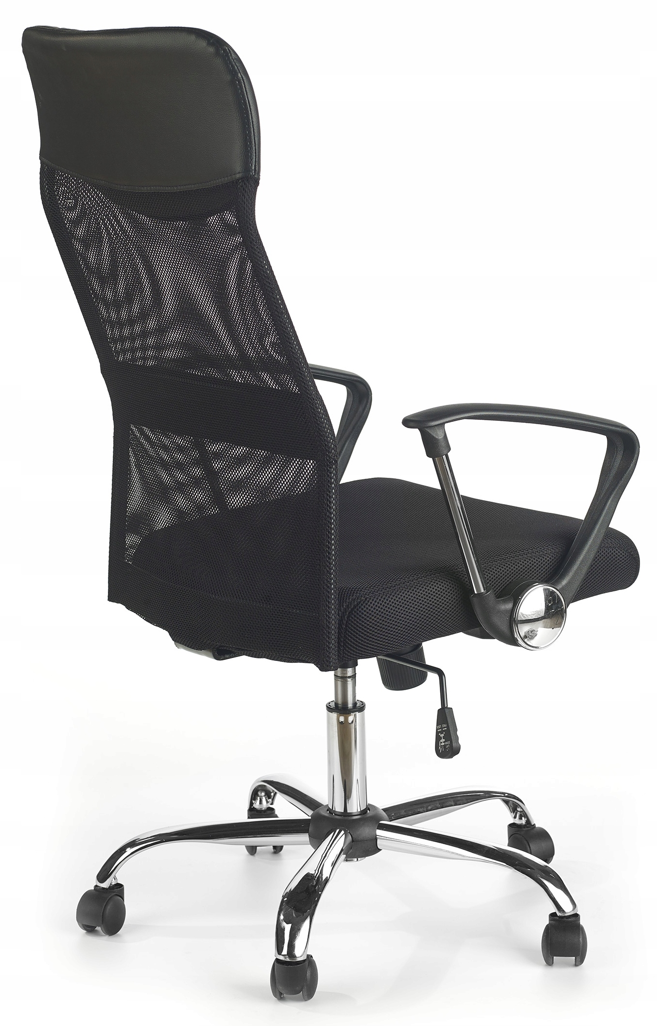 Krzesło do biurka CZARNE siatkowe VIRE Halmar Marka Halmar