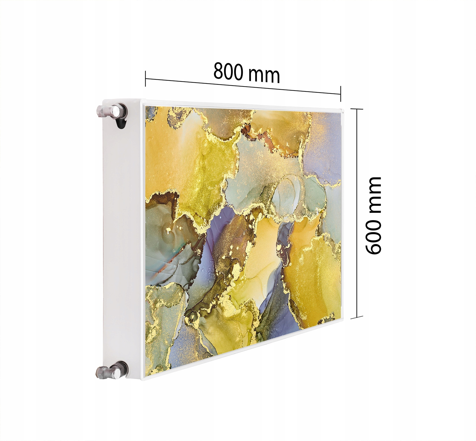 Magnetická Krytka Na Radiátor 80x60 Marmur Mata Magnet