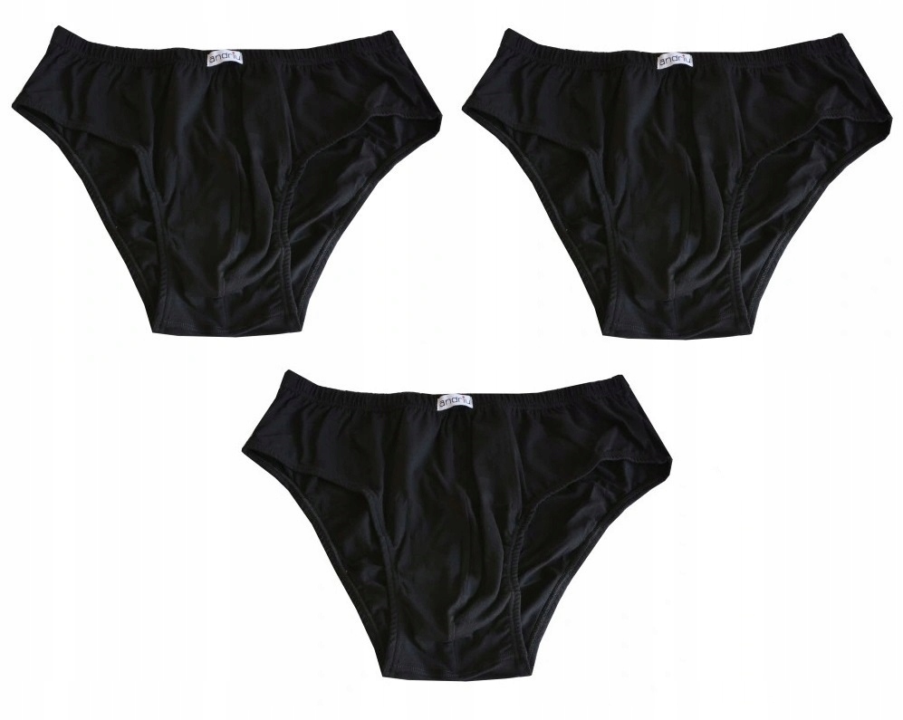 Andriu Velké Velikosti Pánské Slipy S Elastanem Multipack 3 Kusy 4XL