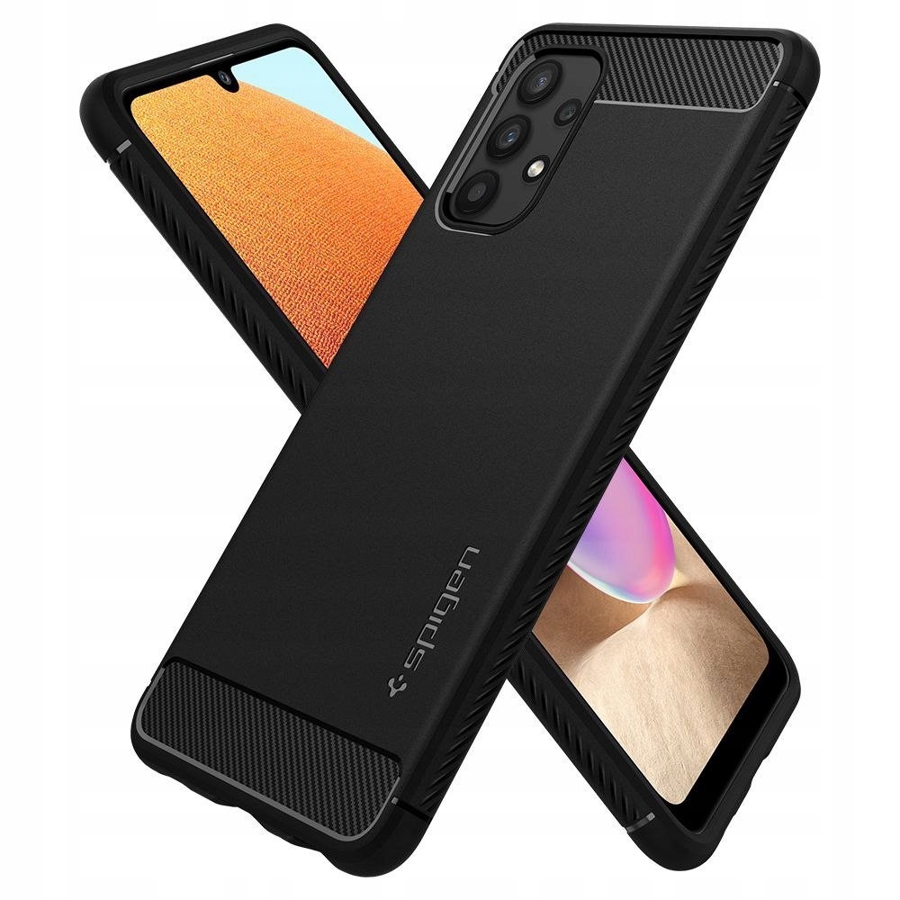 Etui Spigen Rugged Armor + Szkło do Galaxy A52 EAN 3887413106959