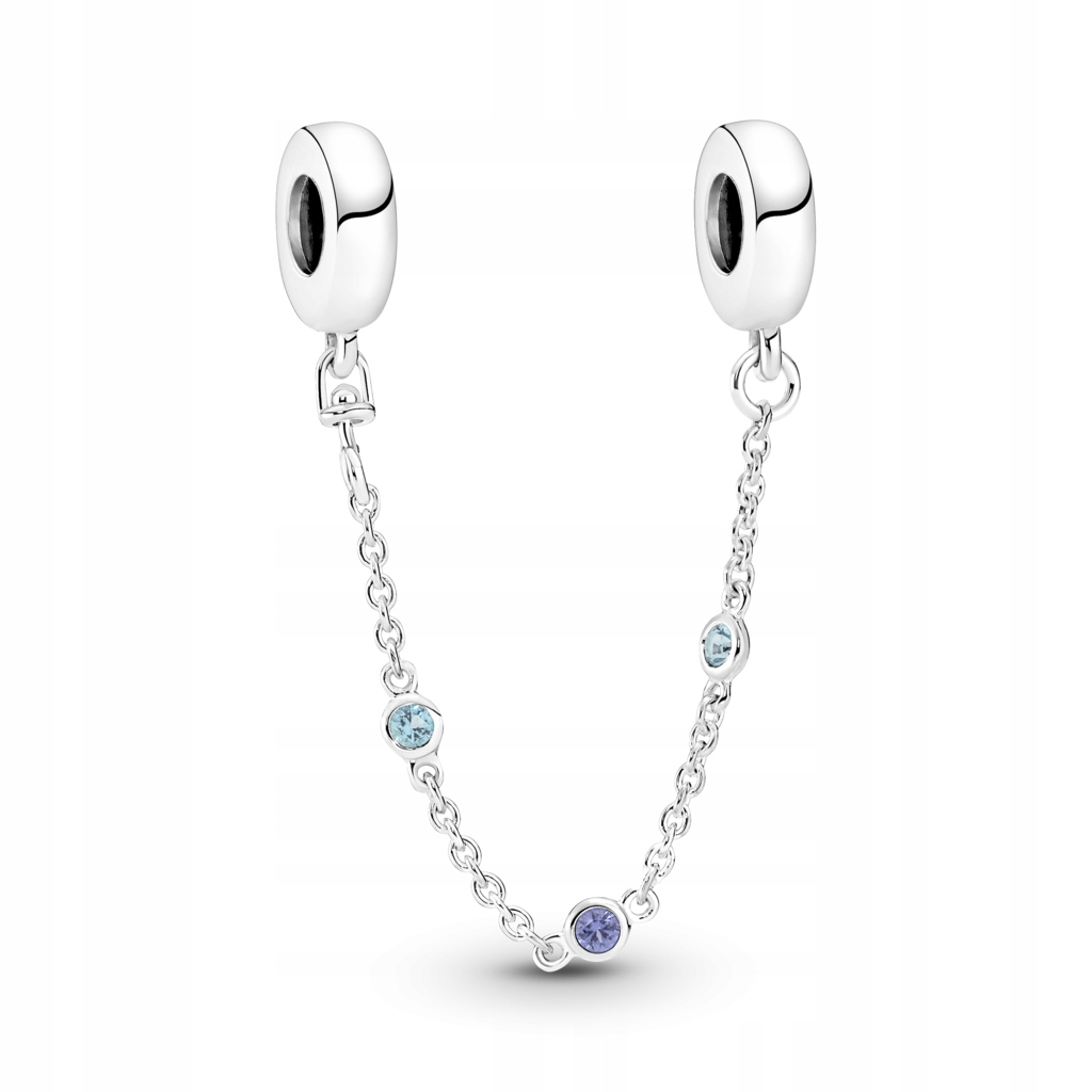 Řetízek Pandora s modrým kamenem 791688C01-50