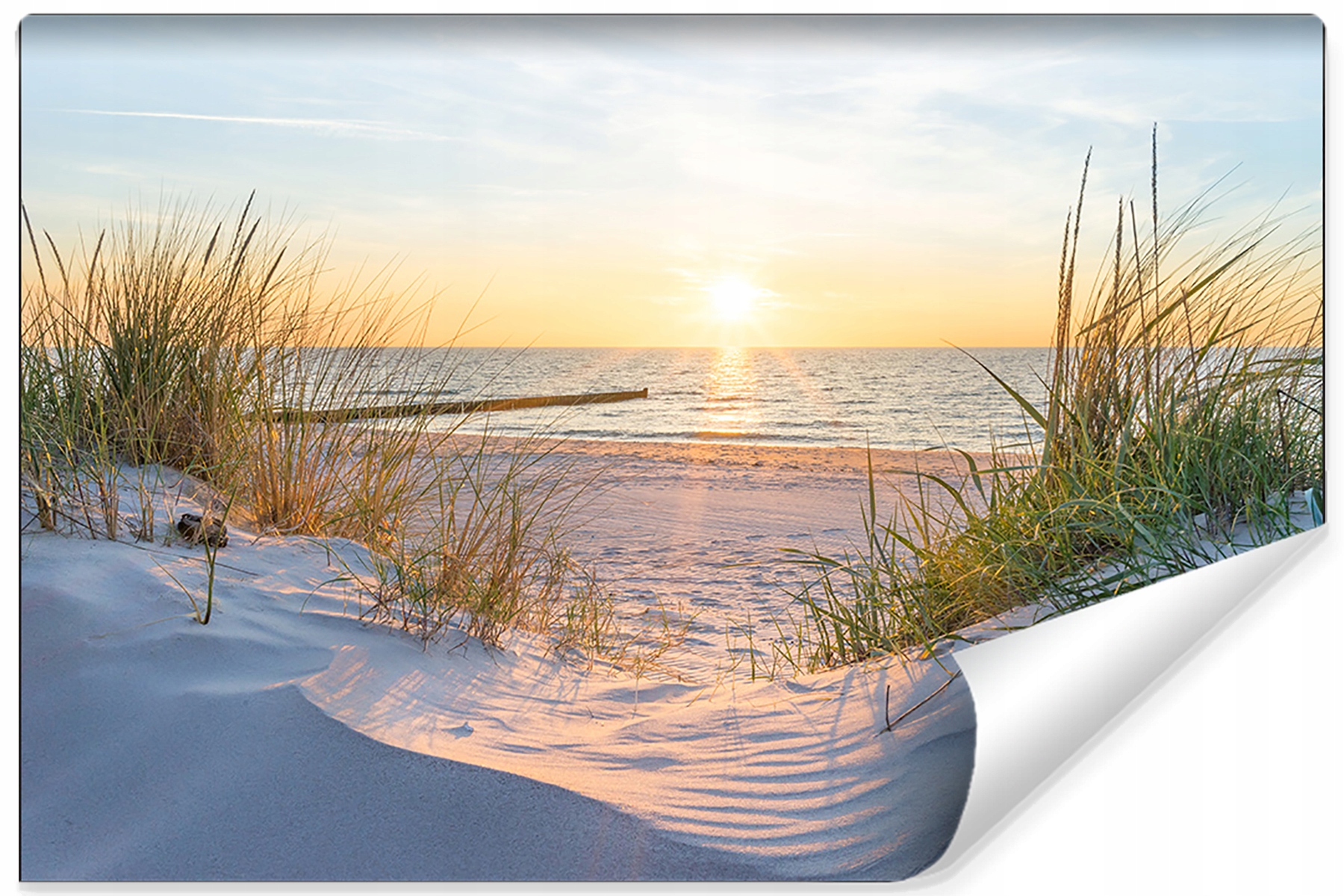 

Fototapeta Ścienna Plaża Morze Pejzaż 3D 368x254