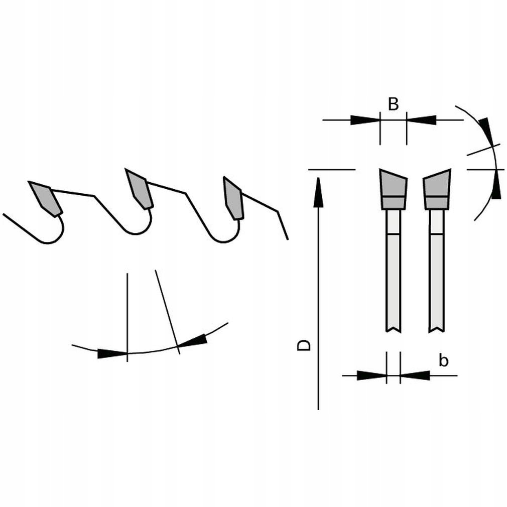 Piła do płyt 150 x 2,6/1,6 x 20 Z36 HKS-board EAN (GTIN) 4030555340005