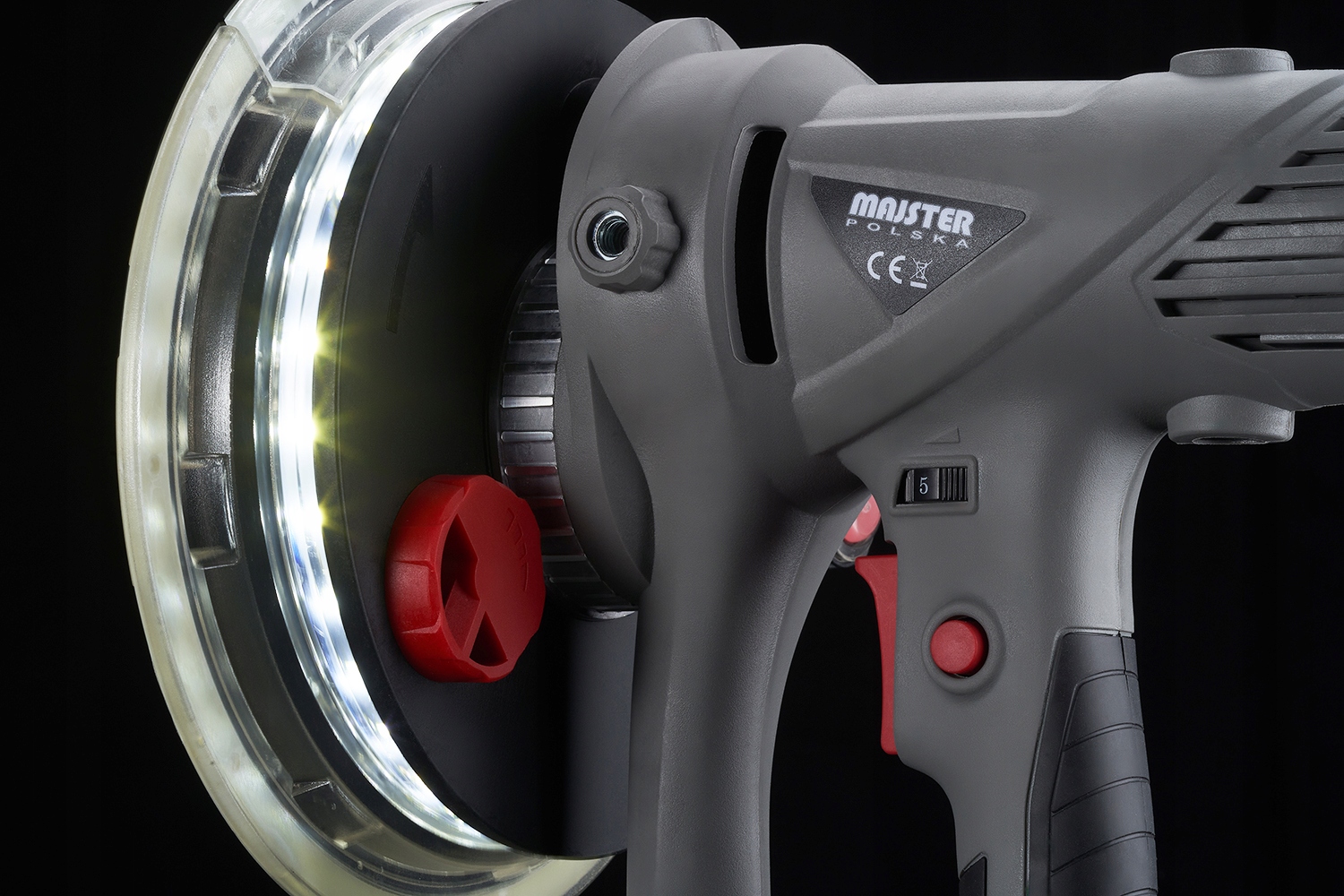 SZLIFIERKA do GIPSU GŁADZI TYNKÓW TYNKU PAPIER LED Marka Majster Polska