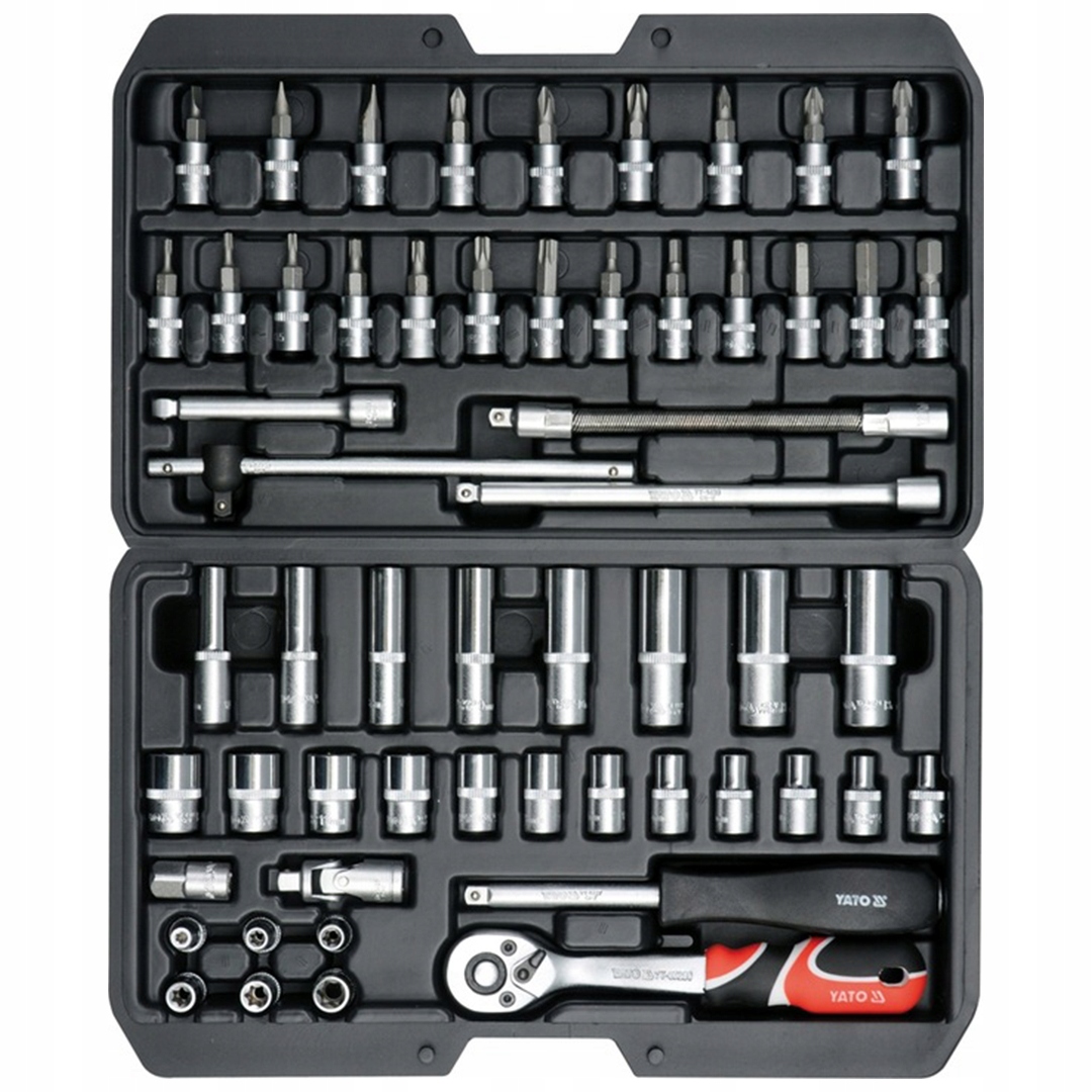 Klucze Nasadowe Yato 56 Grzechotka 1/4" Imbus Grzechotka Końcówki + Gratis EAN (GTIN) 5906083145018
