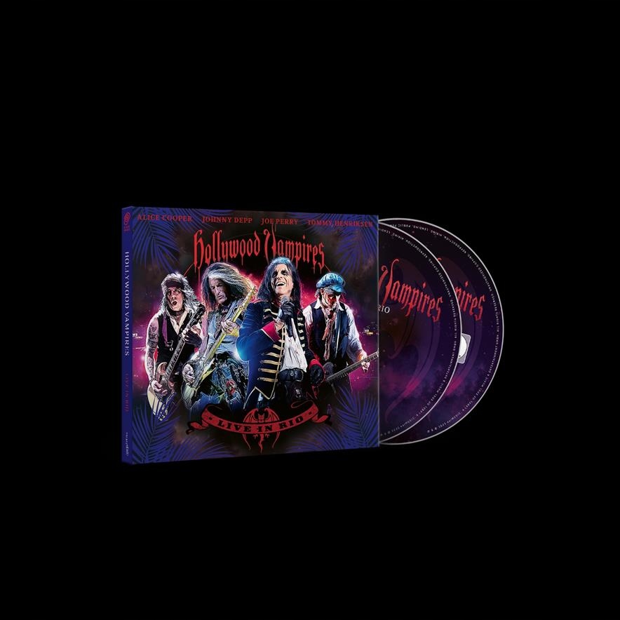 

Hollywood Vampires "Live In Rio Cdbluray"