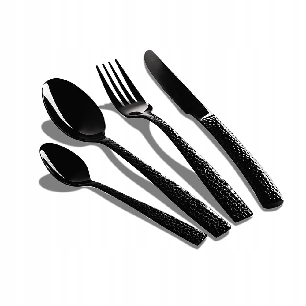 Sada príborov pre 6 osôb Berlinger Haus Shiny black BH-2618