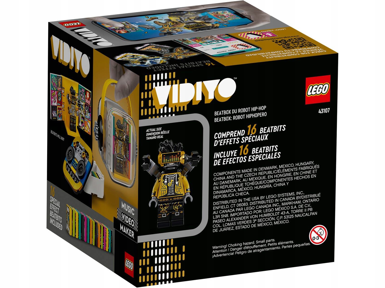 Lego VIDIYO HipHop Robot BeatBox 43107 Płeć chłopcy dziewczynki