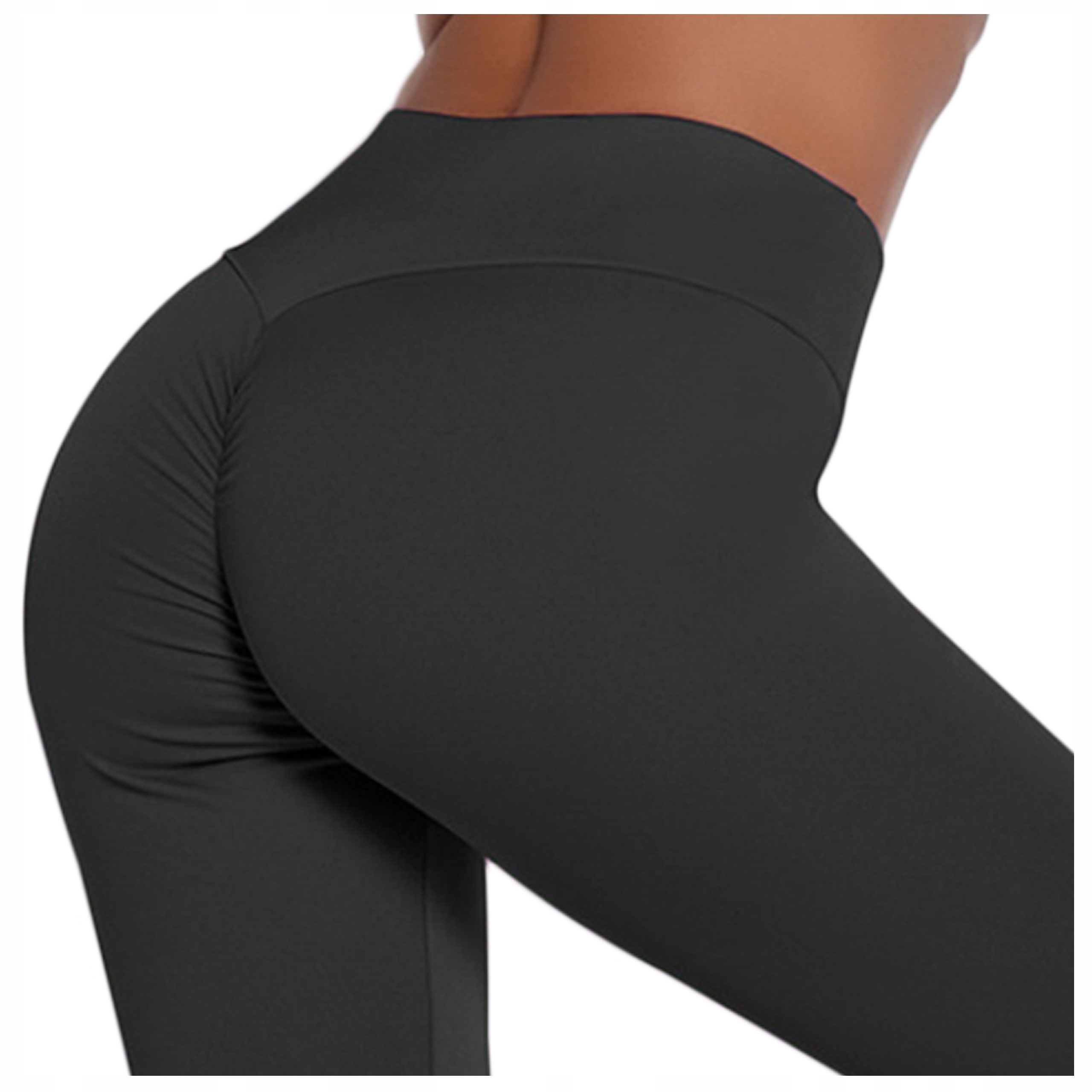 

Legginsy Push Up siłownia marszczenia Wysoki stan