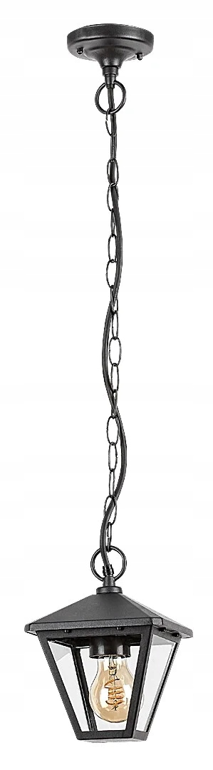 Klasická závěsná lampa 1xE27 Paravento černá 7149 Rabalux