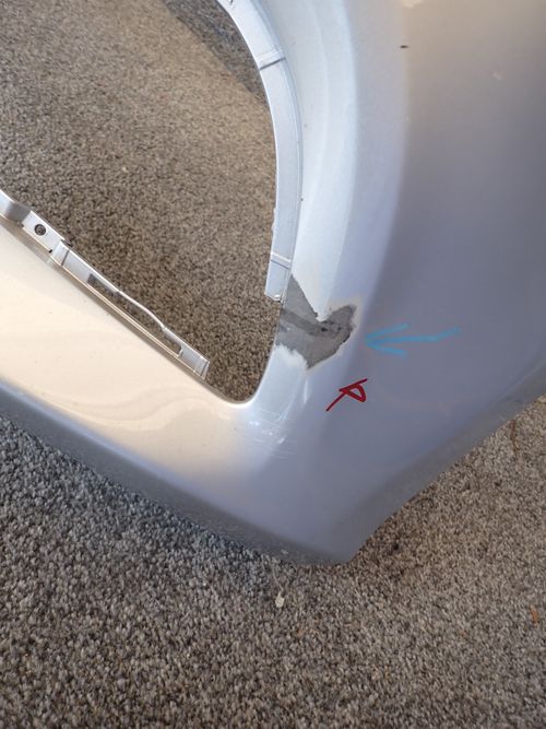 MERCEDES W205 205 C-KLASA 13- front bumper front
