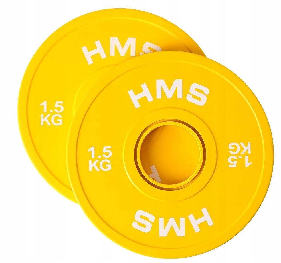 Hms Zátěžové talíře pro Osa Olympijská tyč Pogumované 2x1,5 kg