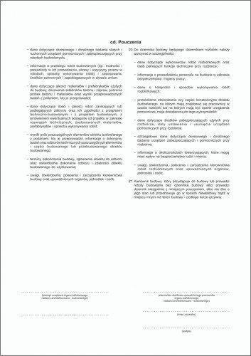 DRUK DZIENNIK BUDOWY ROZBIÓRKI MONTAŻU A4 60 kart. 30 kpl. samokopia A4 Marka Wydawnictwa Akcydensowe