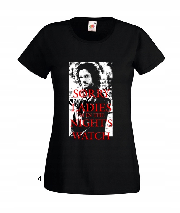 

Koszulki Damskie Wzory Jon Snow Gra O Tron Stark