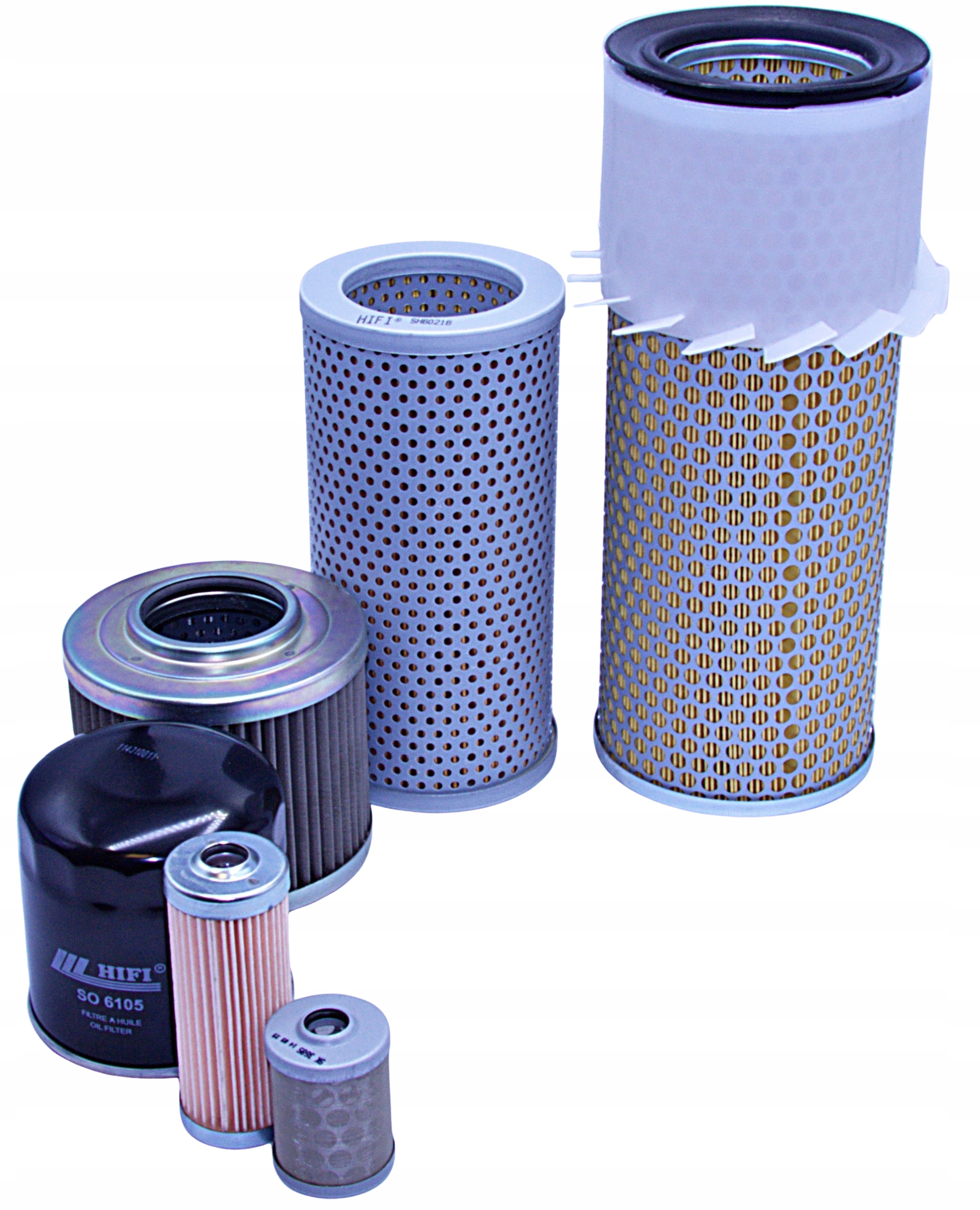 Filtry Yanmar B22, B22-2, č. od roku 910000