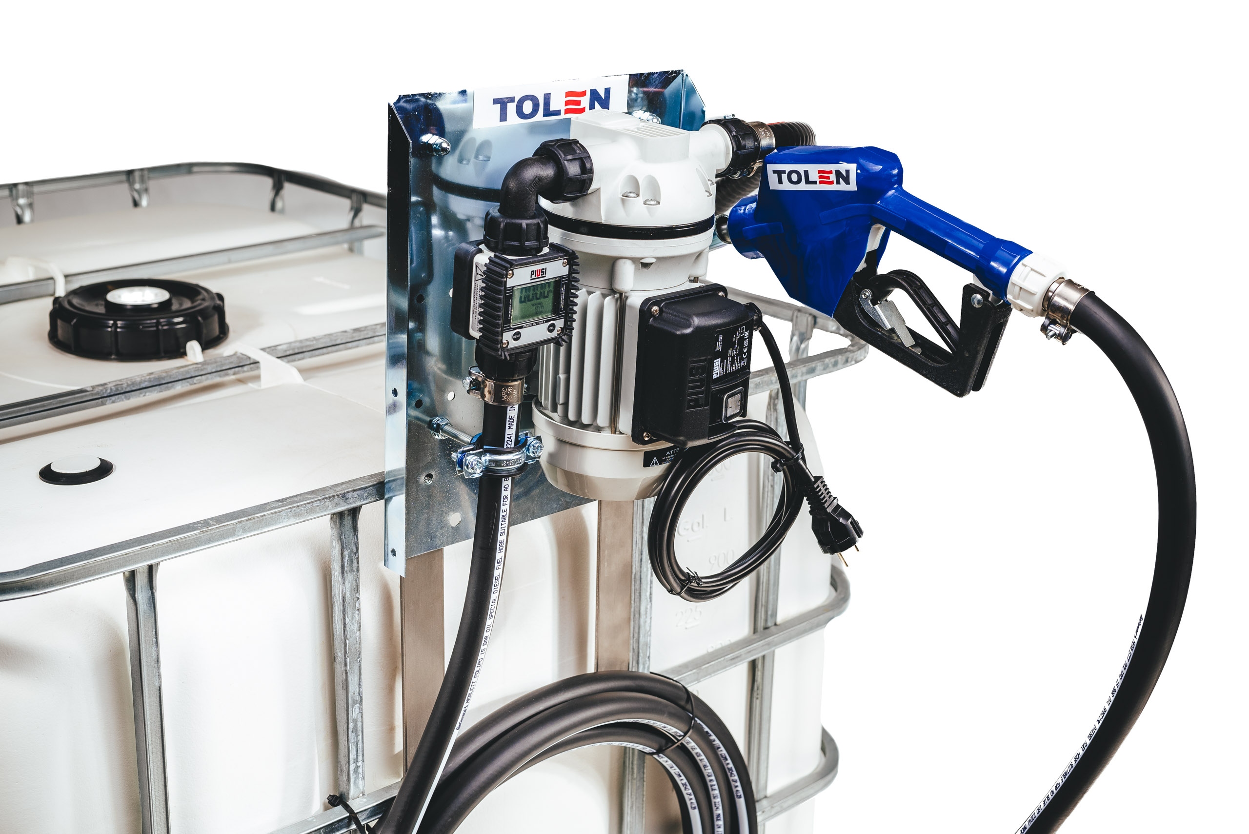 Dystrybutor AdBlue Pompa PIUSI 230V Mauser IBC Licznik K24 Pistolet Automat Marka Tolen