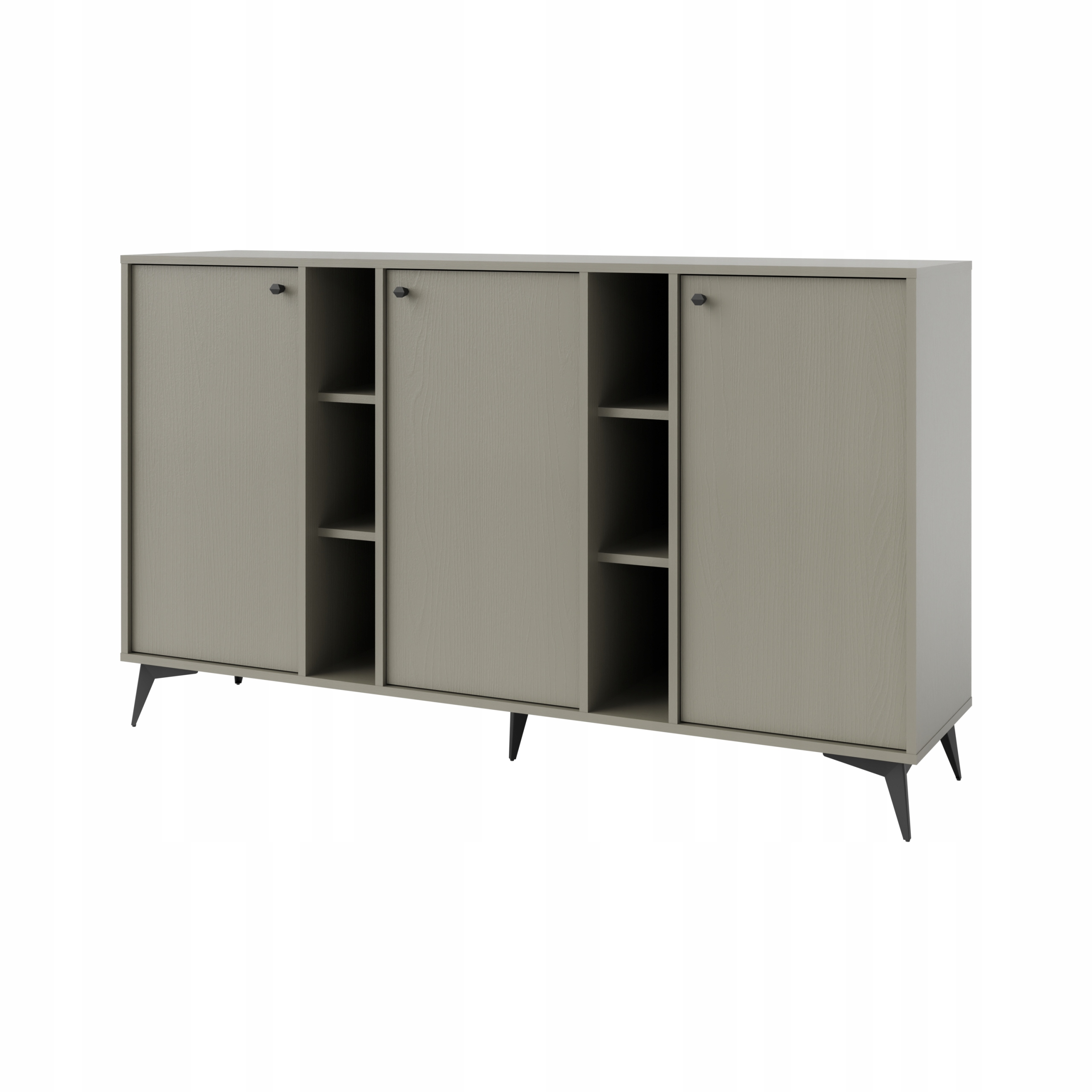 Třídveřová komoda do obývacího pokoje Sakai 1 3F T823 Eukalyptus