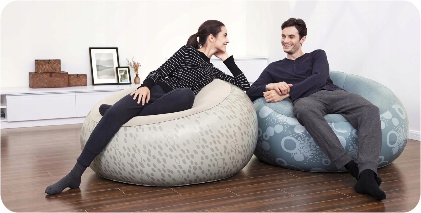 BESTWAY FOTEL PUF DMUCHANY NA TARAS OGRÓD PLAŻA MATERAC SIEDZISKO Kod producenta 5908220472452