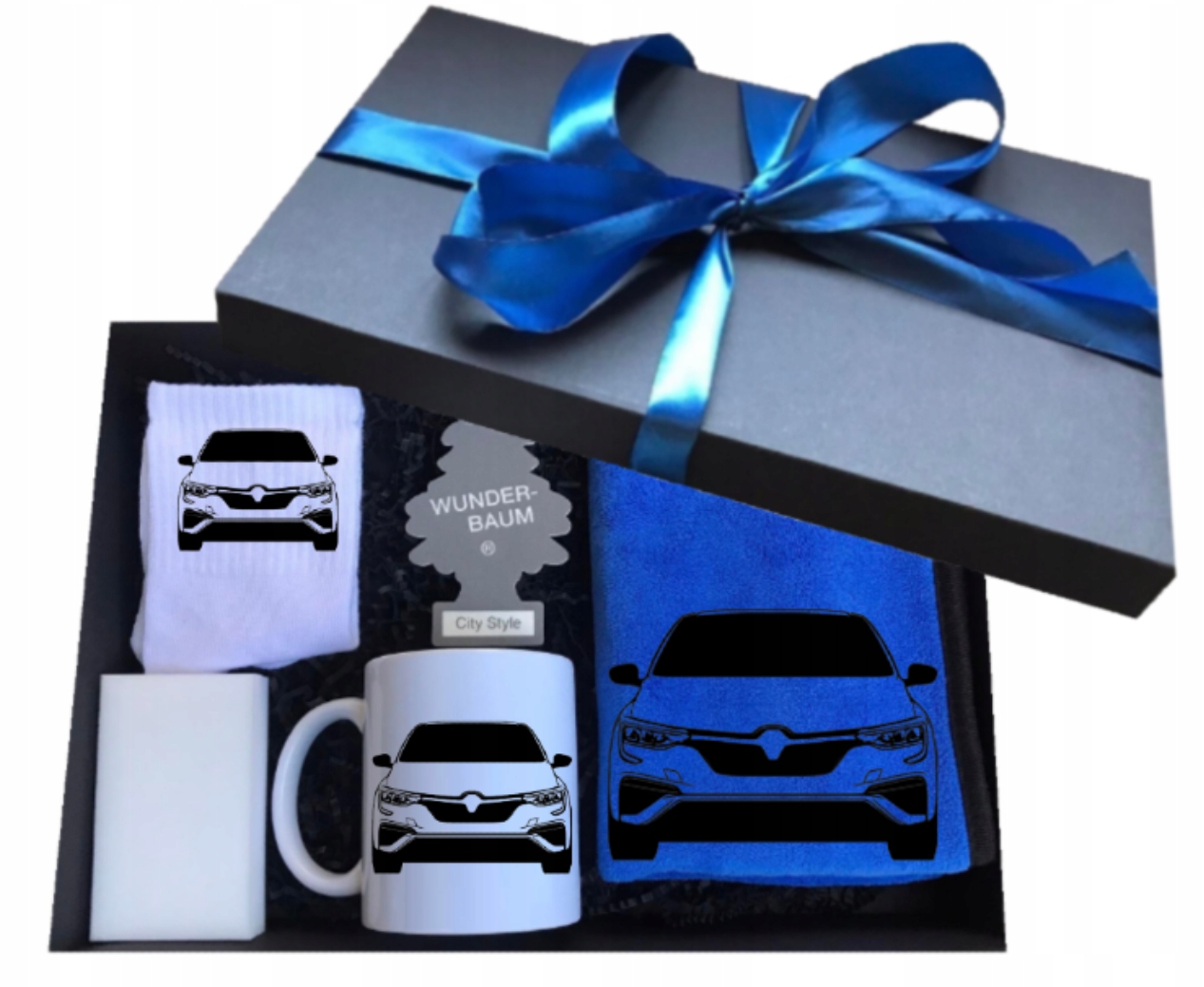 Sada Na Den Otců dárek pro řidiče auta Renault hrnek s doplňky