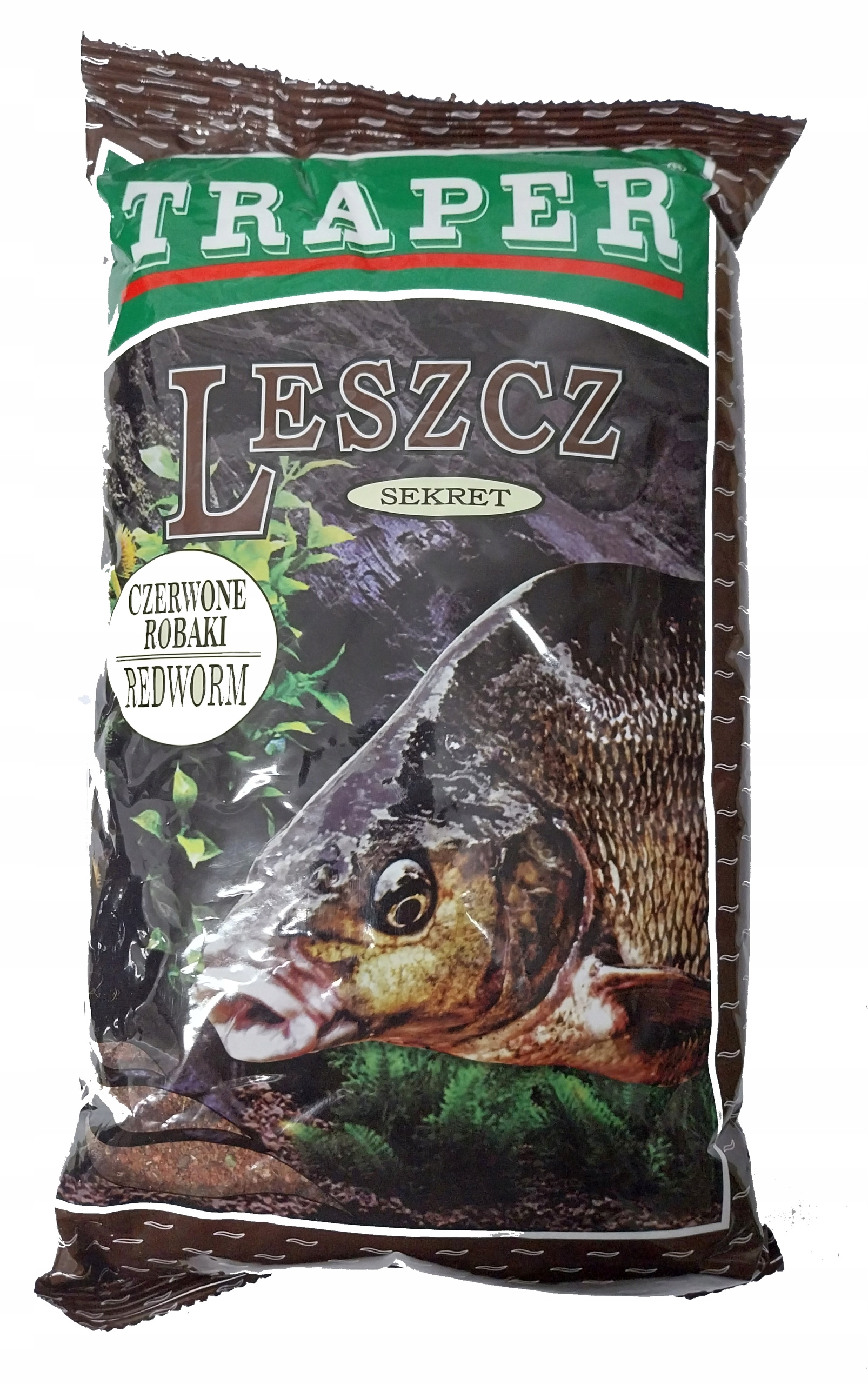 Zanęta Traper Sekret 1kg Leszcz Czerwone Robaki świeża koszyczek karpiowate