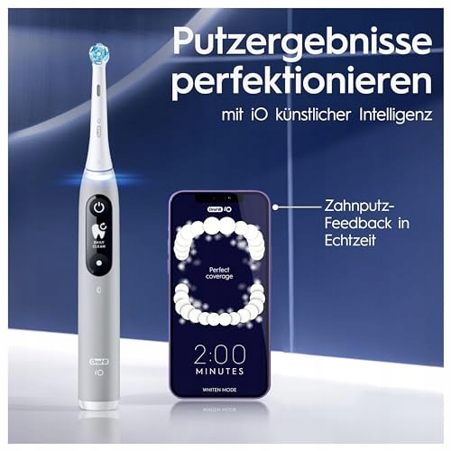 ORAL-B IO Series 6 Plus Szczoteczka Elektryczna 3 Końcówki Etui Szare — miniatura 7