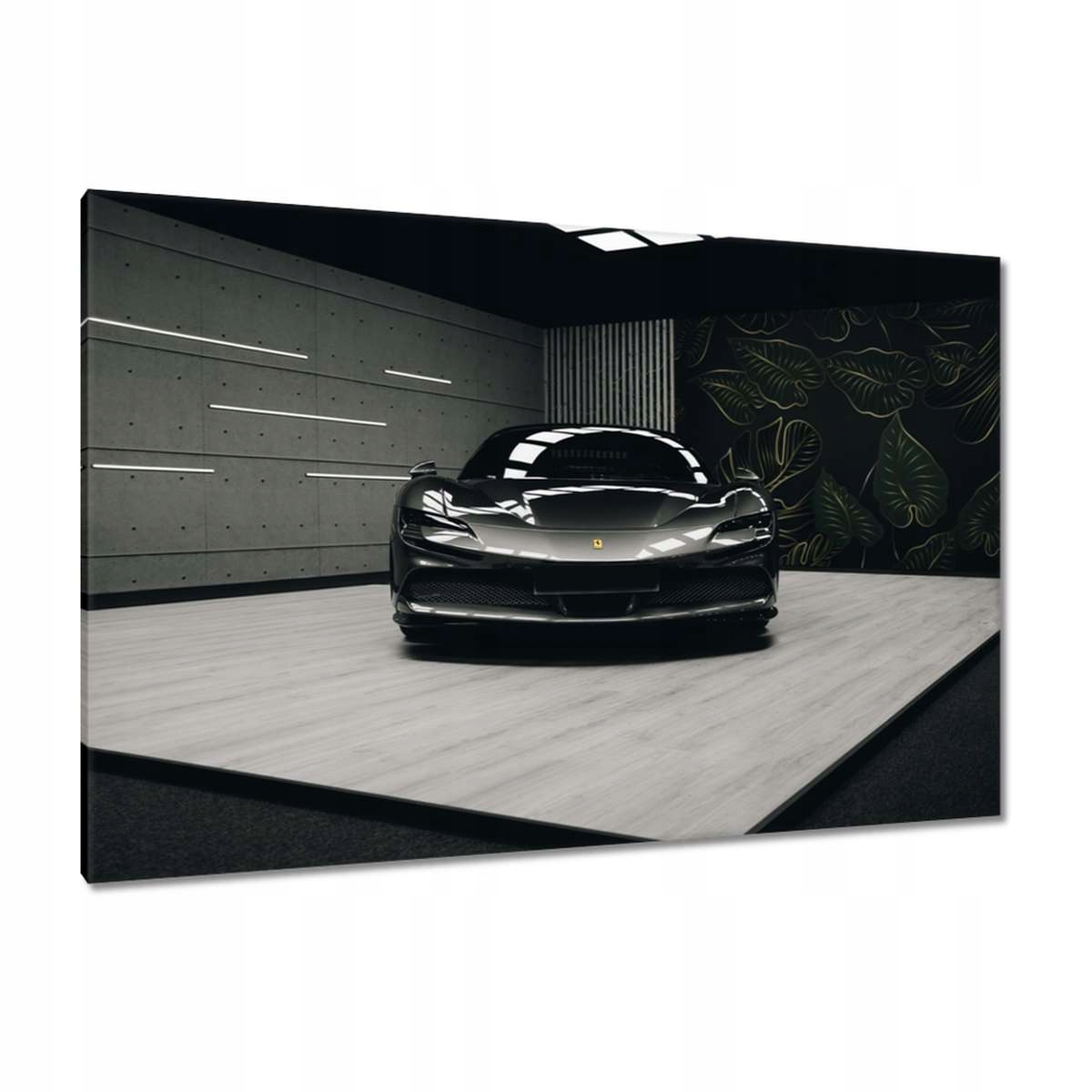 Obrazy 120x80 Černé Ferrari Auto