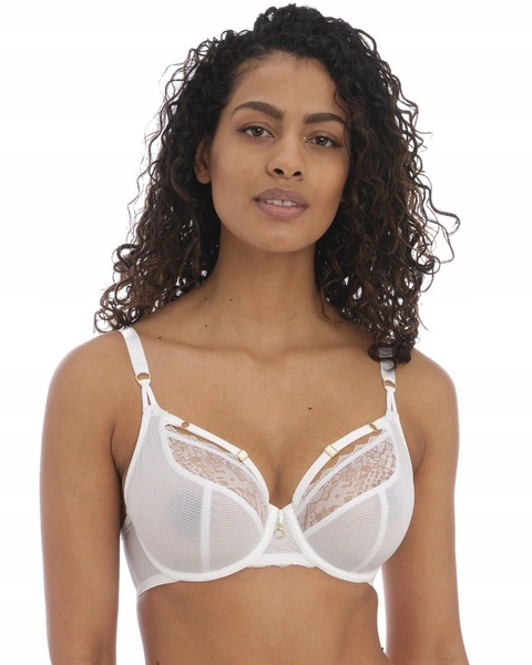 Freya Temptress podprsenka plunge bílá 32DD