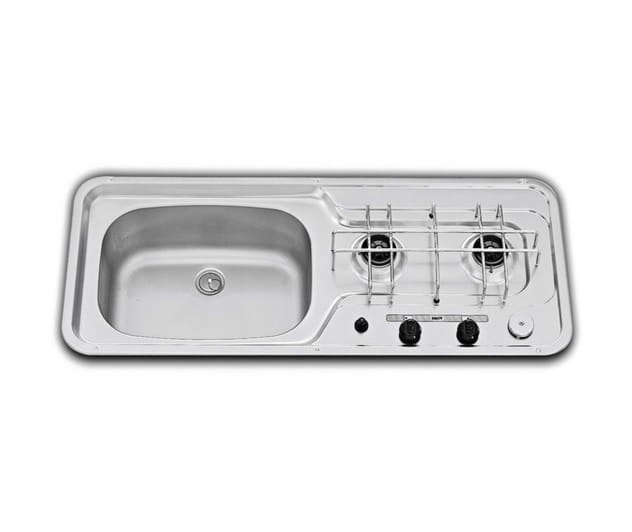 KUCHENKA ZESTAW 2-PALNIKOWEJ KUCHENKI I ZLEWOZMYWAKA