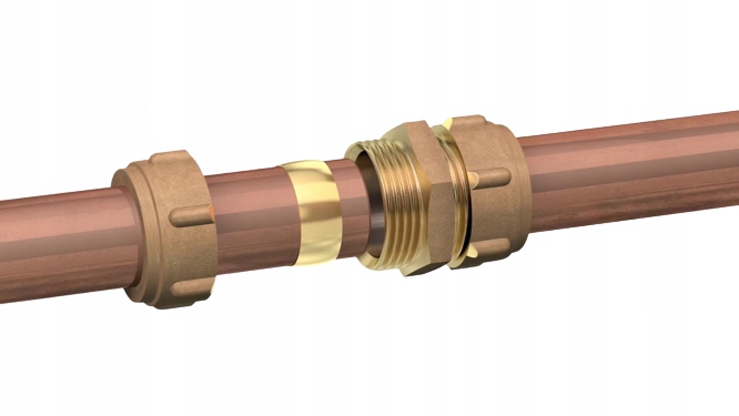 KOLANO SKRĘCANE CONEX 15x15 DO RUR MIEDZIANYCH Kod producenta KOLANO SKRĘCANE DO MIEDZI 15mm