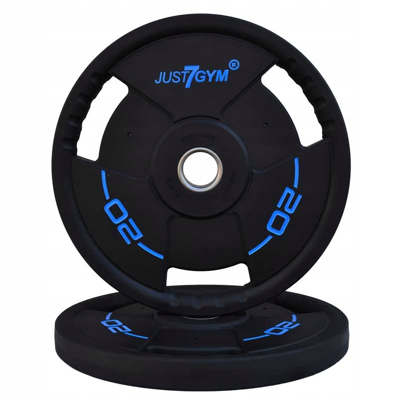 OBCIĄŻENIE OLIMPIJSKIE Z UCHWYTAMI 20KG JUST7GYM