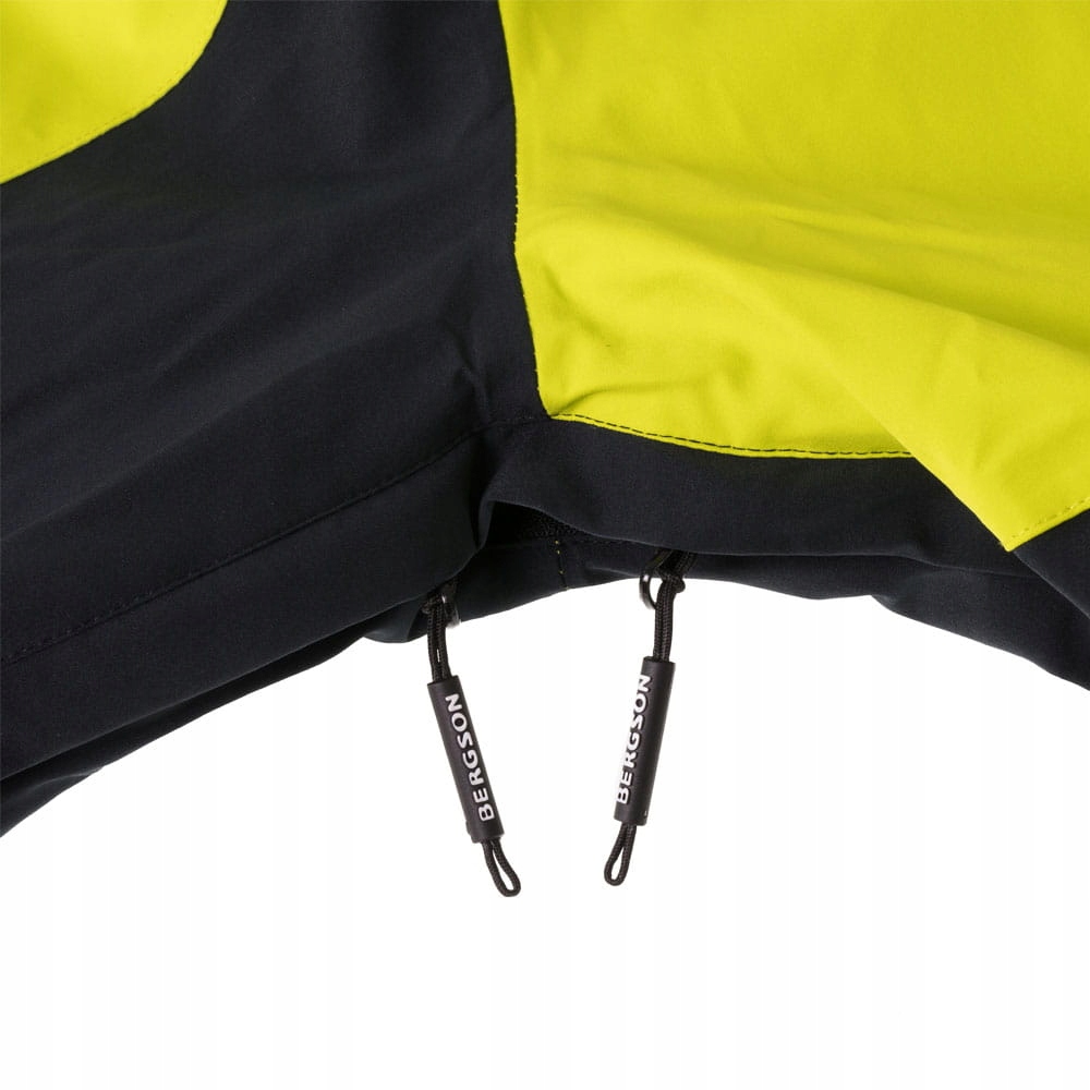 Męska kurtka narciarska BERGSON OBJECT STX LEMON # XL Przeznaczenie Narty