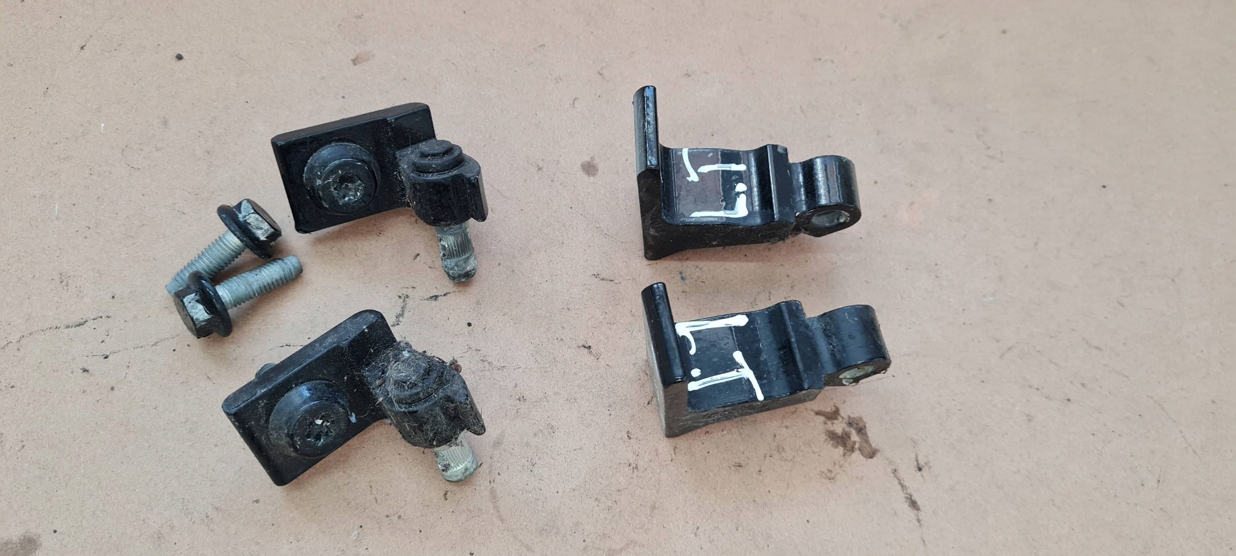 Q5 8R SQ5 hinge hinges door left left rear part LY9B KOMPLET
