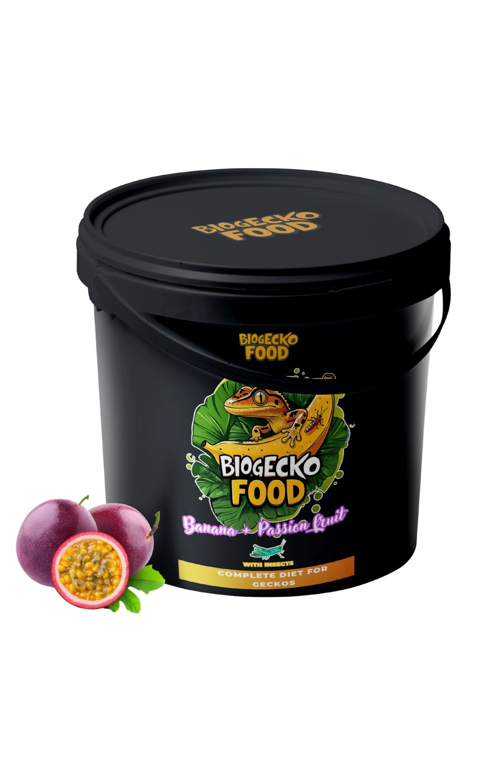 Levně BioGecko Food Krmivo pro gekony otřesené Banán Marakuja Hmyz 2kg