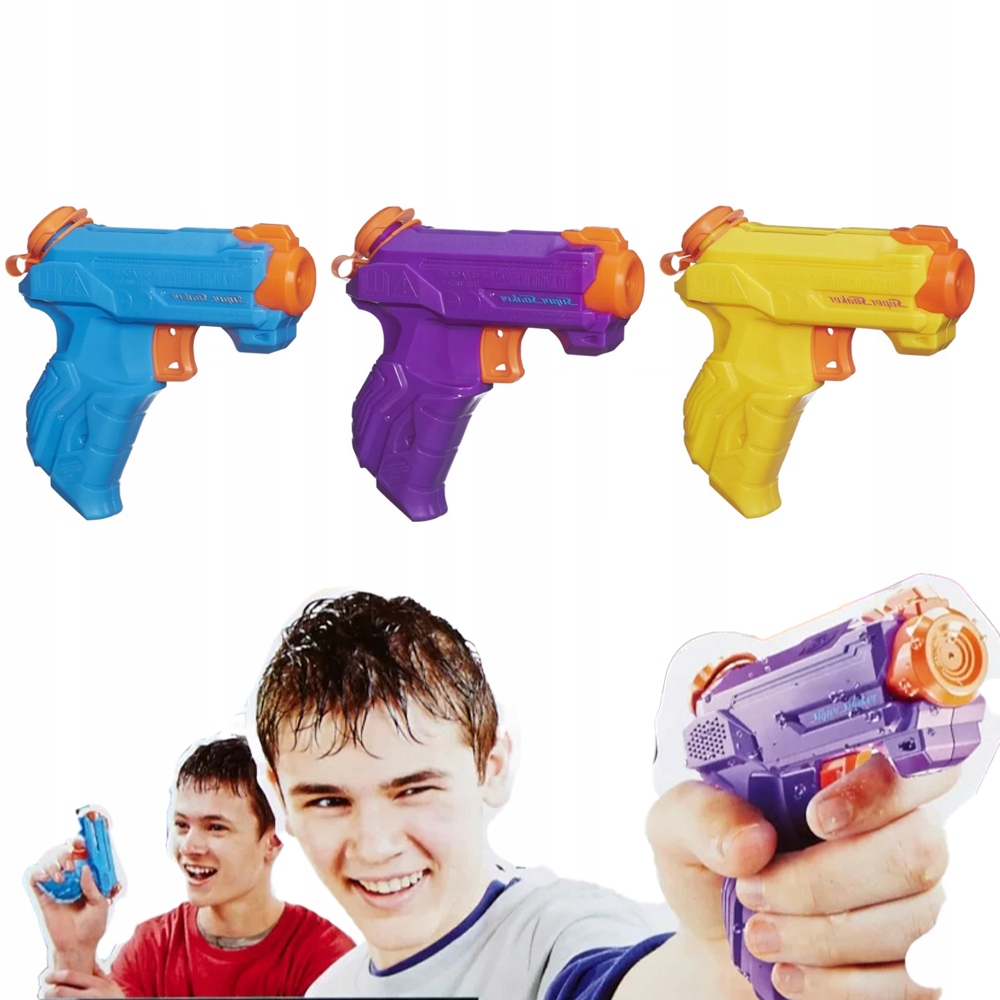 

Zestaw 3X Wyrzutnia Na Wodę Nerf Soaker Zipfire