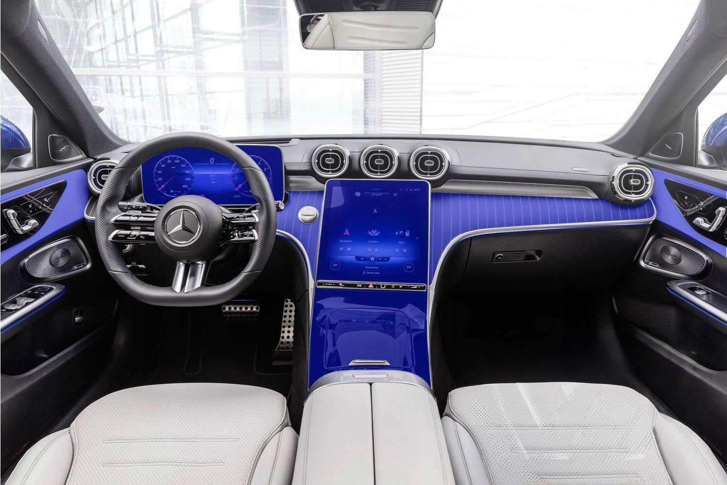 Ochranná fólia Ppf na interiér – Mercedes Glc – Priehľadná ochrana interiéru