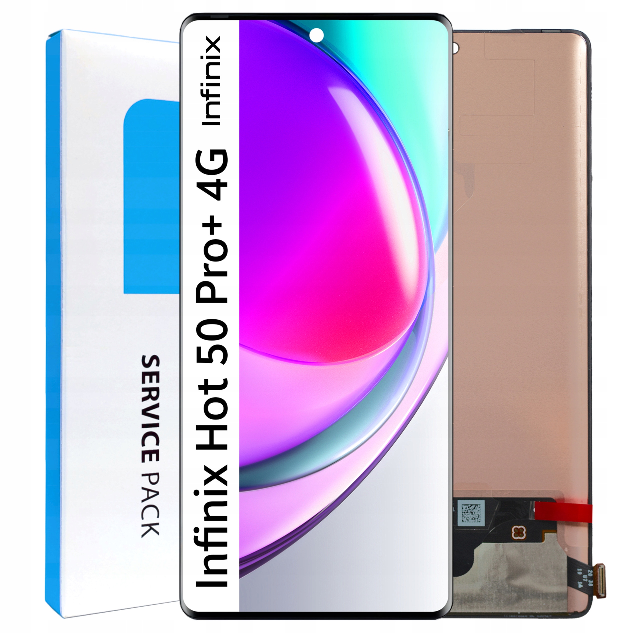 Displej pro Infinix Hot 50 Pro Plus 4G LCD displej Originální Zila X6880