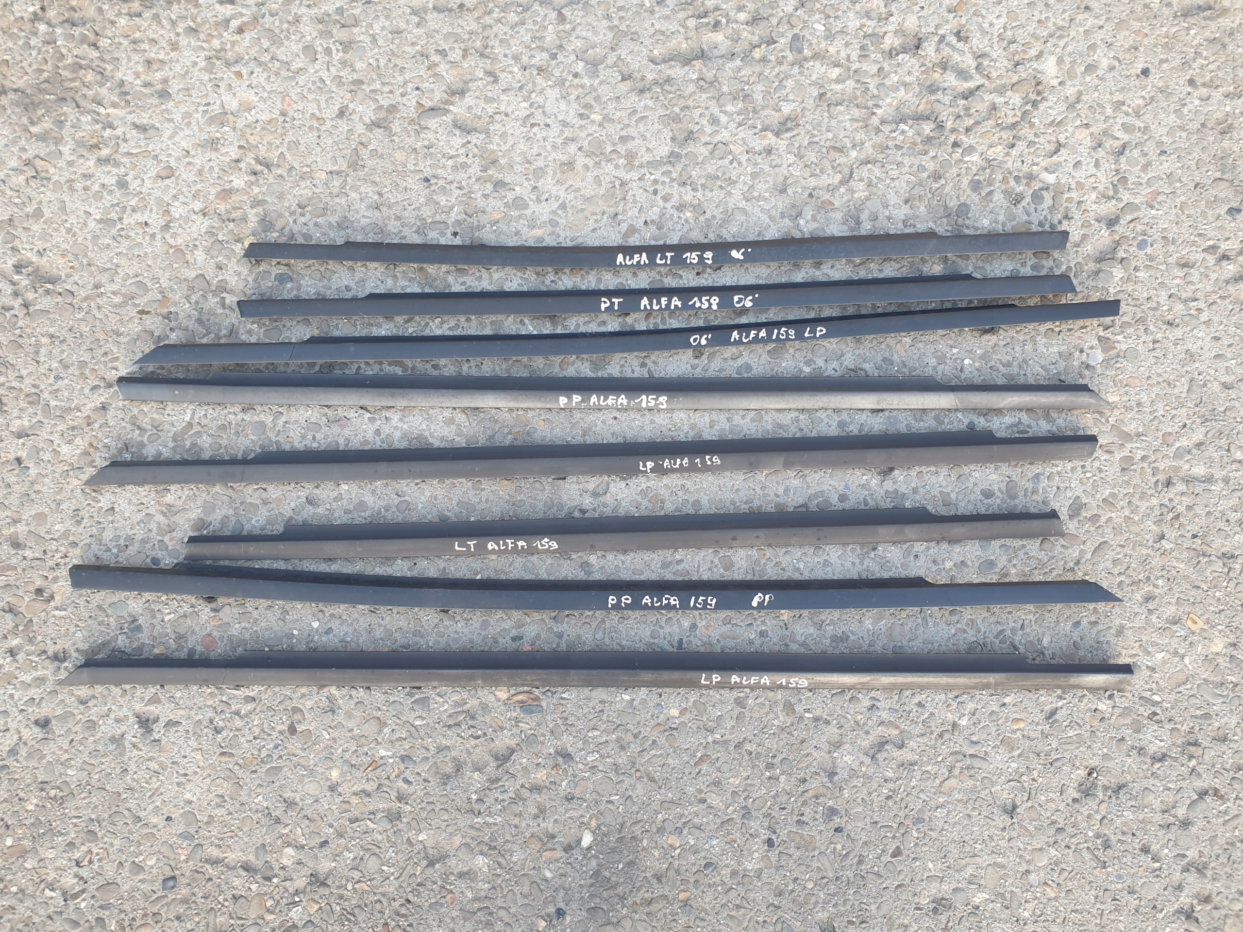 moulding dust for door ALFA ROMEO 159 2005