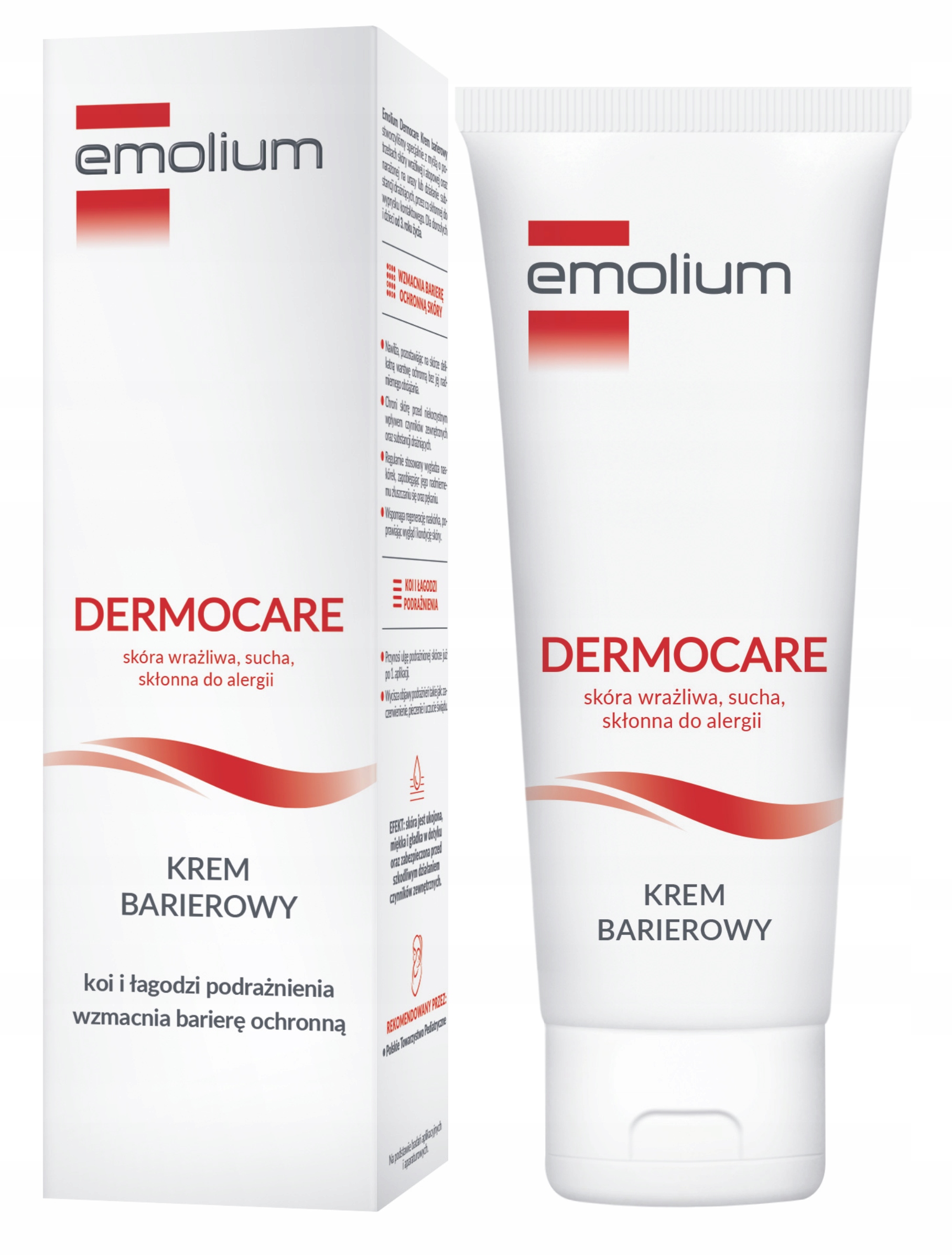 

Emolium Dermocare Krem Barierowy 40ml Łagodzi Koi